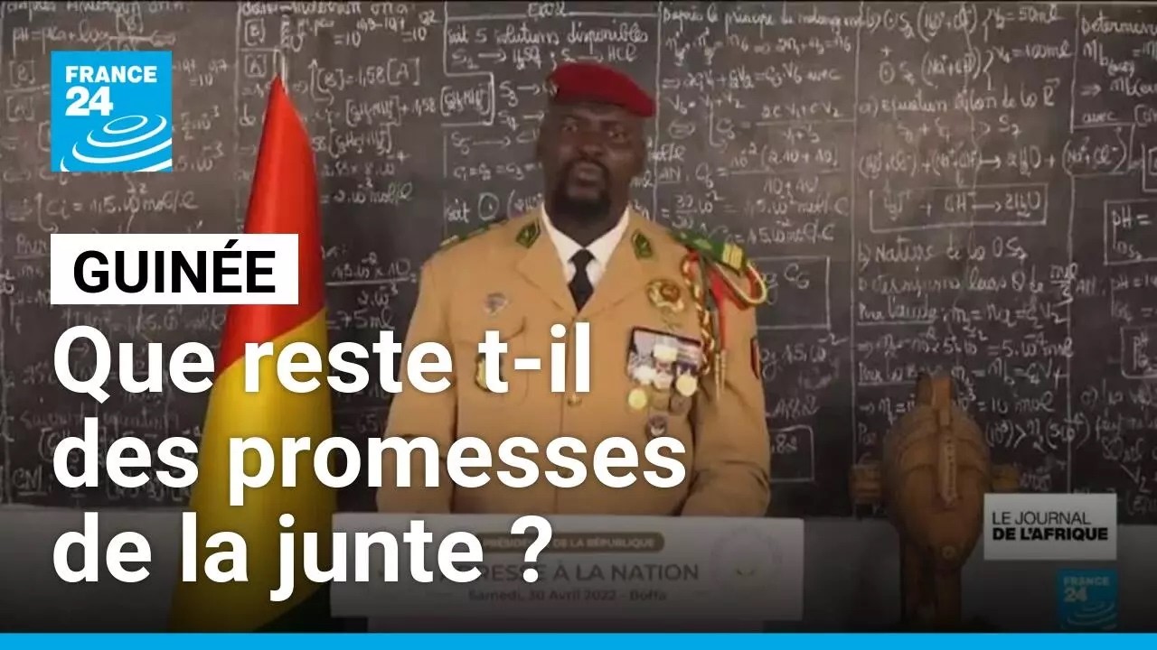 Cinq ans après le coup d'État en Guinée, quel bilan pour la junte ? • FRANCE 24