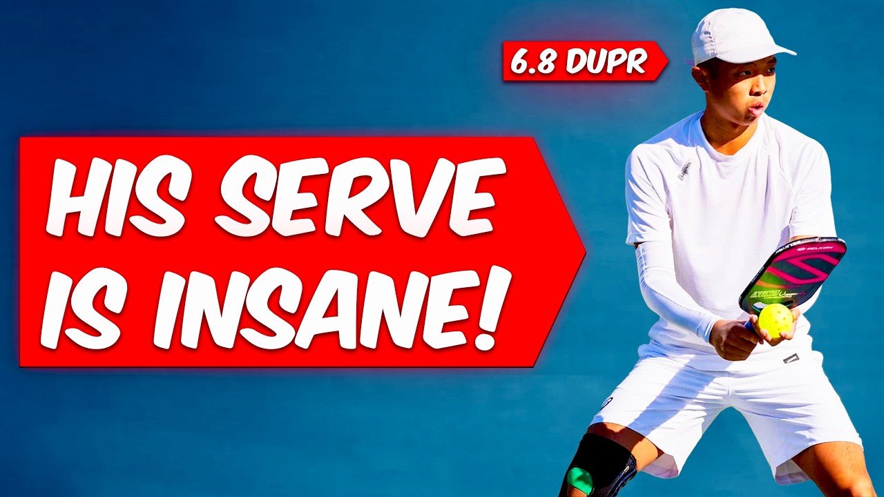 This Serve Is Taking Over Pickleball: Quang Duong Serve Tutorial