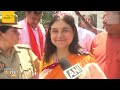 UP: BJP’s Sultanpur Candidate Maneka Gandhi Holds Roadshow Ahead of Filing Nomination | News9
