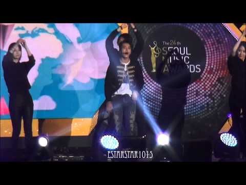 150122 팬캠/fancam 서울가요대상 은혁&동해 : 모터사이클 + 1+1=Love + 떳다 오빠