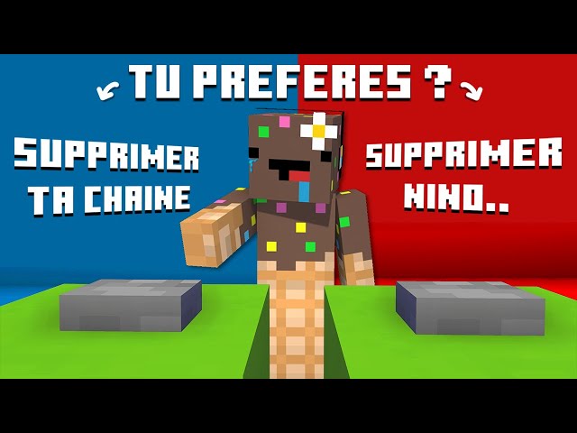 Cette MAP Minecraft ME FORCE à faire des CHOIX IMPOSSIBLES..