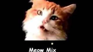 From wikipedia : 

""The Meow Mix Theme" was written by Shelley Palmer in 1970 and performed by a singing cat. The idea came from Ron Travisano, at the advertising agency of Della Femina Travisano and