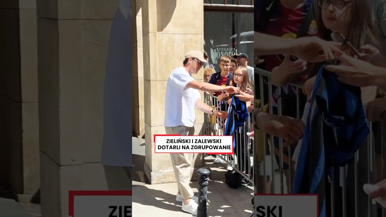 Zieliński i zalewski dotarli na zgrupowanie #shorts