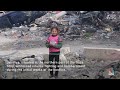 Displaced Gazan families find shelter in a destroyed school  - 01:21 min - News - Video