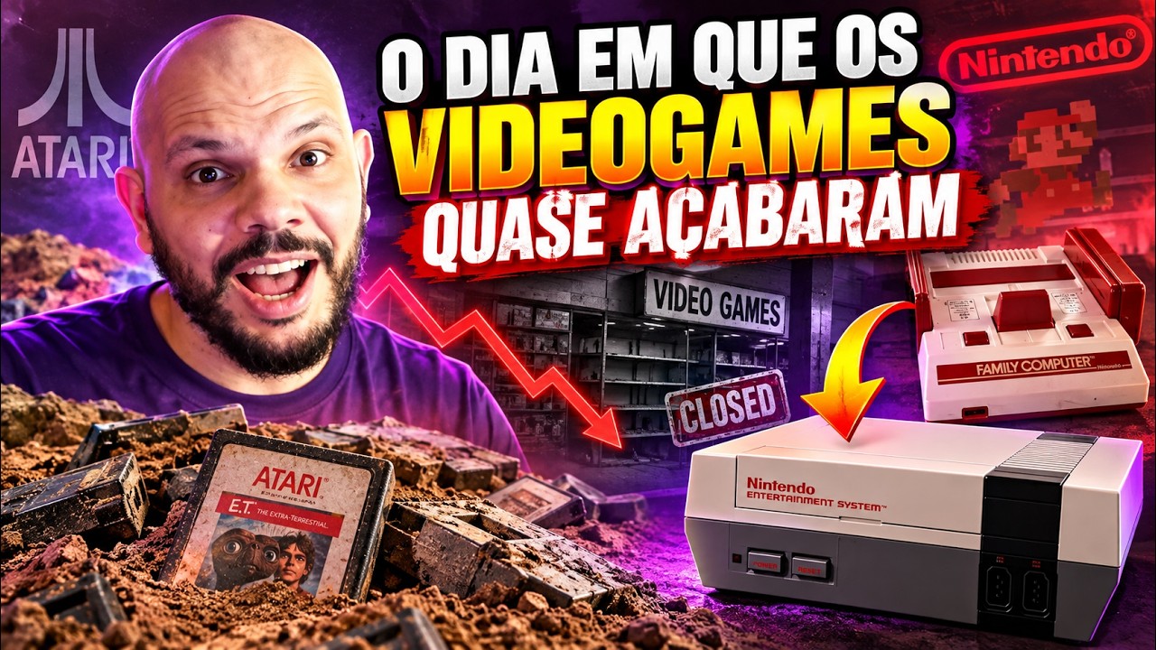 O DIA EM QUE OS VIDEOGAMES QUASE ACABARAM