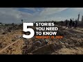 Gaza ceasefire talks take place in France - Five stories you need to know | REUTERS  - 01:35 min - News - Video