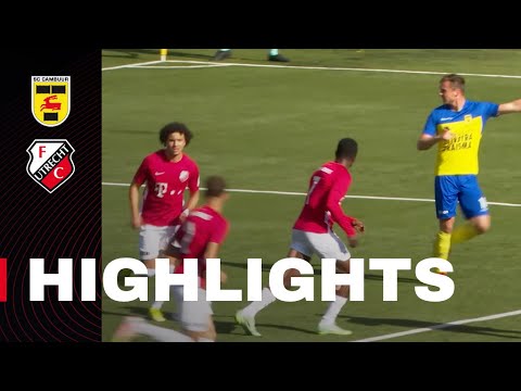 HIGHLIGHTS | SC Cambuur - Jong FC Utrecht