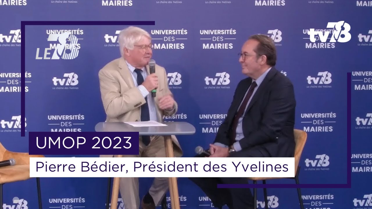 Le 7/8 Édition spéciale. UMOP 2023 : Entretien politique avec Pierre Bédier