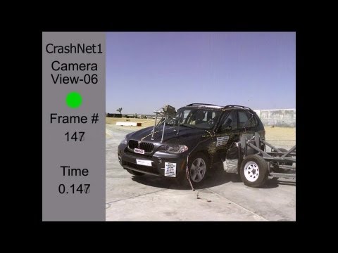 اختبار تصادم الفيديو BMW X5M منذ عام 2012