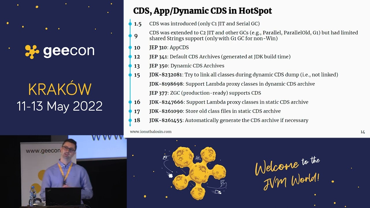 GeeCON 2022: Ionut Balosin - Techniques for a faster JVM start-up