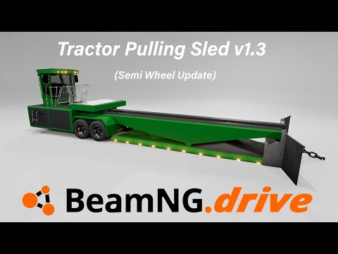 Tractor Pulling Sled v1.3