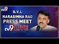 G. V. L. Narasimha Rao Press Meet LIVE- Vijayawada