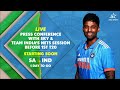 LIVE: Skipper Suryakumar Yadavs Pre-series Press Conference & Team Indias Net Session  - 00:00 min - News - Video
