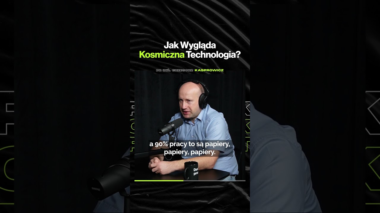 Jak Wygląda Kosmiczna Technologia – ft. dr inż. Grzegorz Kasprowicz
