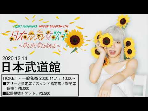 眉村ちあき 12/14 日本武道館LIVE「日本元気女歌手 〜夢だけど夢じゃなかった〜」SPOT