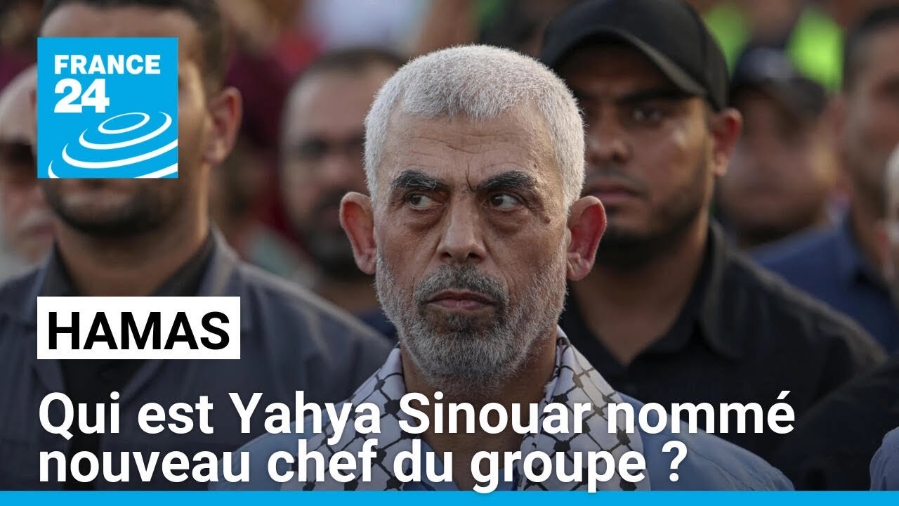 Yahya Sinouar nommé nouveau chef du Hamas • FRANCE 24