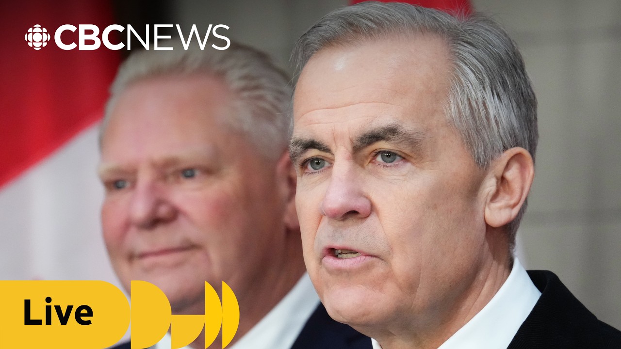 Carney, Ford hold news conference in Ottawa
