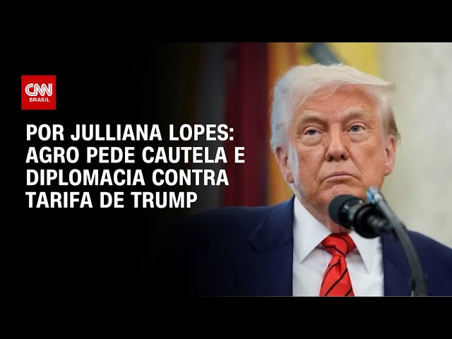 Frente Parlamentar da Agropecuária manifesta preocupação sobre tarifa de 50% de Trump | CNN ARENA