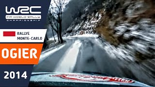 WRC モンテカルロラリー 2014  S・オジェ SS4 オンボード映像