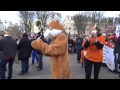 Manifestation contre les ch'tis fox days à Lille le 15/02/2014