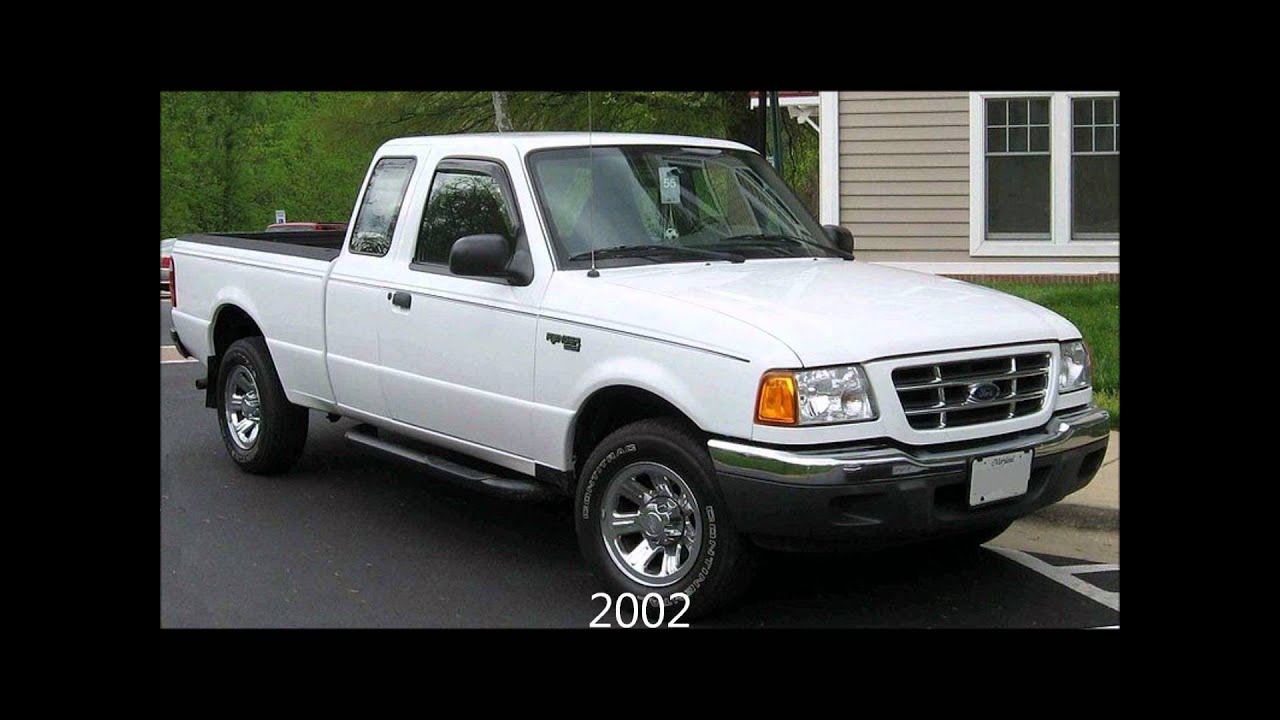 History of ford ranger pickups #2