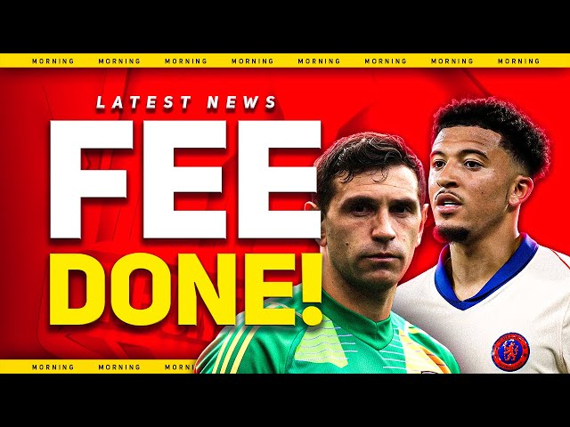 Martinez & Sancho FEE Set! Man Utd Transfer News