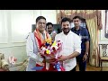 CM Revanth Reddy Meets Supreme Court CJI Chandrachud | Hyderabad | V6 News  - 01:01 min - News - Video
