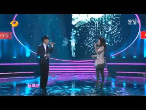 20140214 호남위성 원소희락회 EXO 첸 & 장리인 숨소리