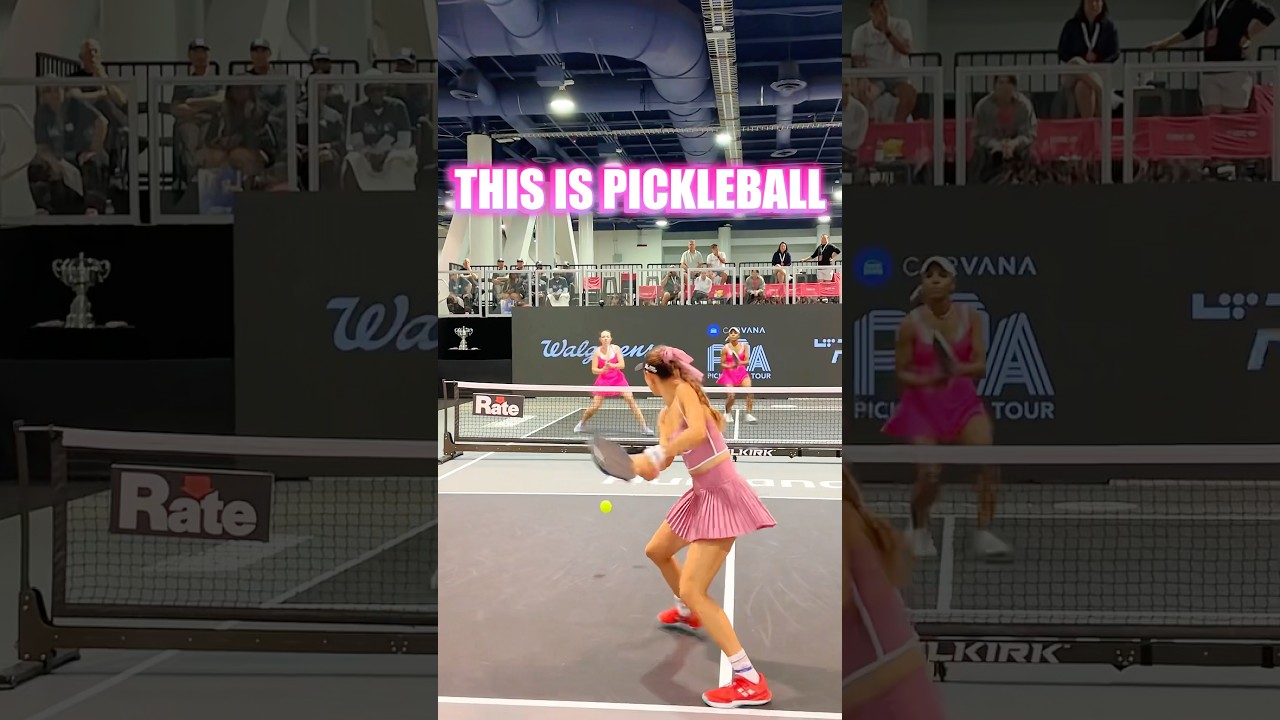 This is pickleball. 🤌🏼