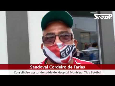 Não à Privatização | Protesto contra o sucateamento que levou a incêndio no Hospital Tide Setúbal