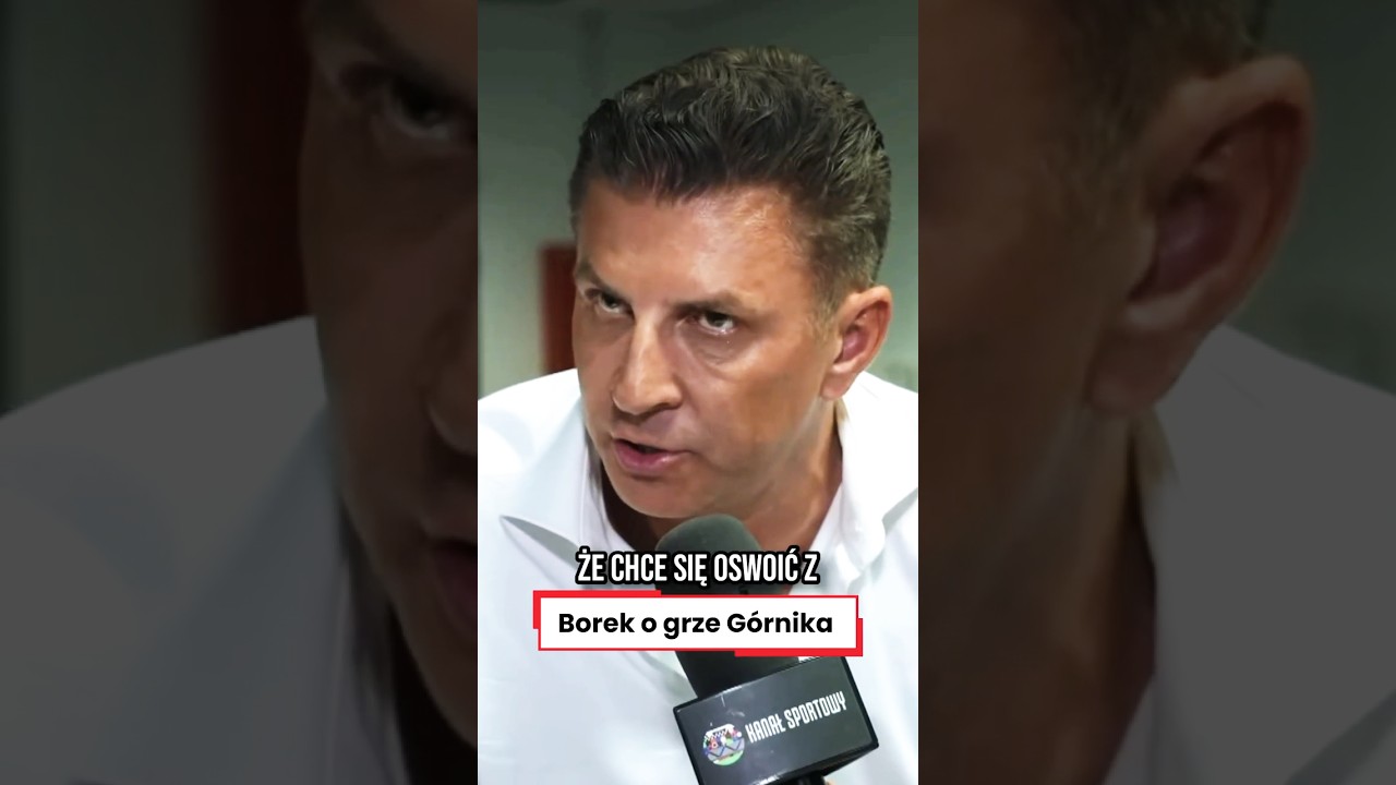 Borek o grze górnika zabrze w finale pucharu polski #shorts