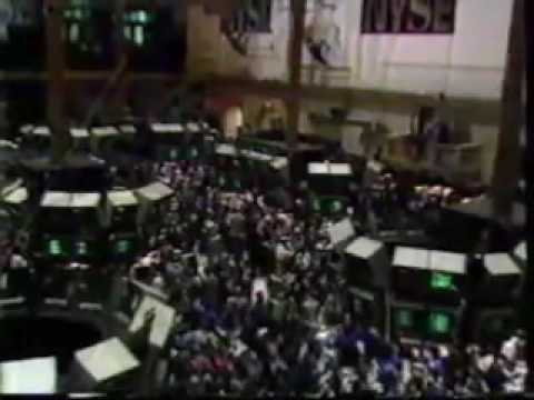 Market crash of 1987 Listen carefully
