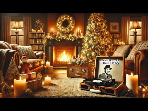 Best Classic Christmas Songs🎄Frank Sinatra, Bing Crosby, Nat King Cole& More|Cozy Fireplace Ambience