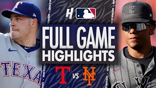 Texas Rangers vs New York Mets - FULL GAME HIGHLIGHTS | September 13, 2025 MLB Season