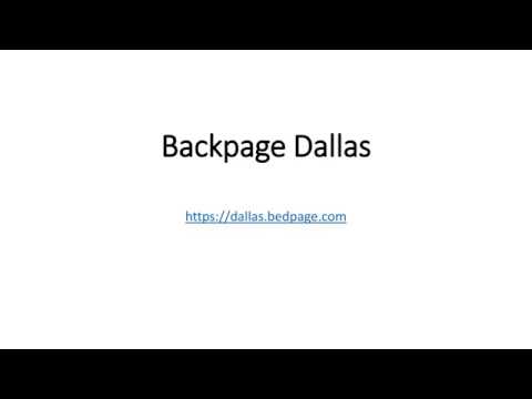 Backpage Dallas 