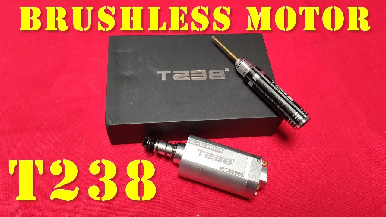 Airsoft - Moteur brushless T238 [French]