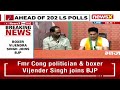 Former Cong Leader & Boxer Vijender Singh Joins BJP | Ahead of Lok Sabha Polls | NewsX  - 12:47 min - News - Video