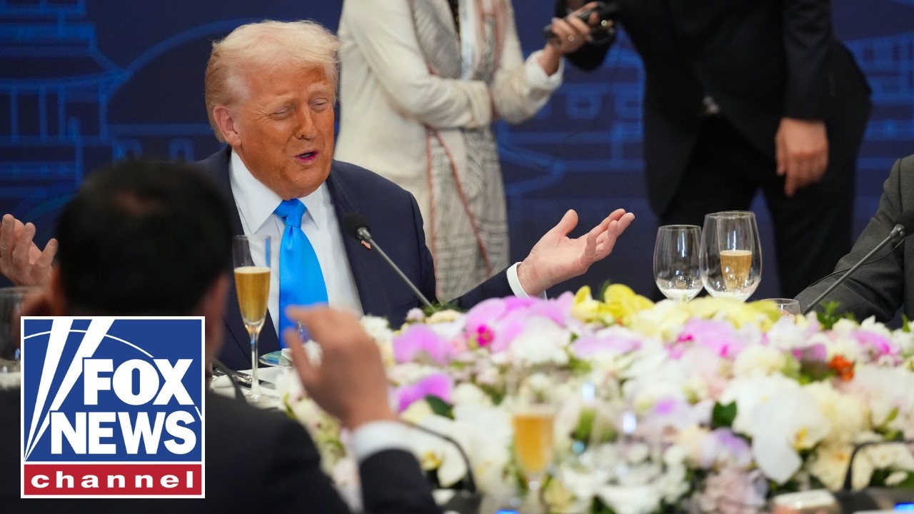 HOT MIC: Trump caught on tape during Asia trip