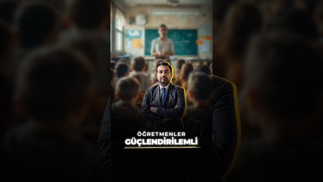 Cüneyd Altıparmak: "Öğretmenler güçlendirilmeli"