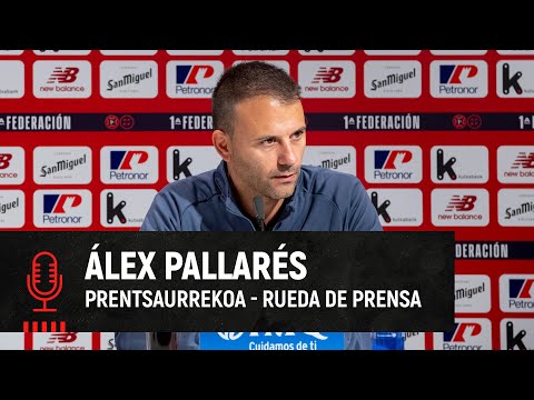 🎙️ Álex Pallarés, entrenador Bilbao Athletic l Presentación oficial