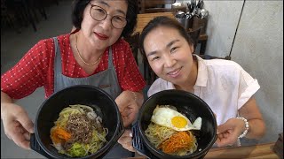 |TẬP 54| LÀM CƠM TRỘN THỐ ĐÁ THỊT BÒ VÀ TRỨNG NGON TUYỆT ĐỈNH! MAKING BIBIMBAP! 돌솥 비빔밥 만들기 !