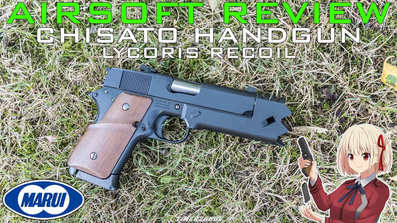 Airsoft Review #371 Tokyo Marui Chisato Handgun Lycoris Recoil Limited Edition GBB [FR]
