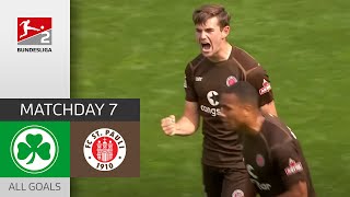 Wild drama in Fürth! | Fürth — FC St. Pauli 2-2 | All Goals | Matchday 7 – Bundesliga 2 — 2022/23