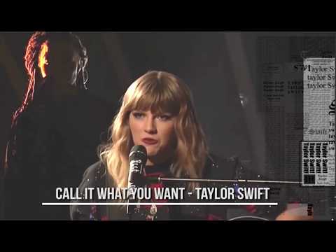 Taylor Swift - Call it what you want (acoustic version) live in SNL