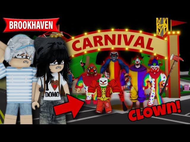 KILLER CLOWN SA CARNIVAL NG BROOKHAVEN! (BROOKHAVEN RP TAGALOG)