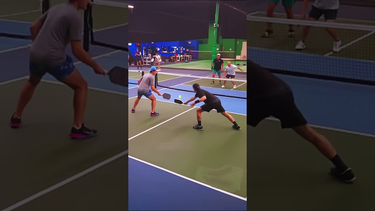 ⛔Joey Said No Dinking Allowed! #sporthighlights #pickleballhighlights #pickleball #sports #shorts