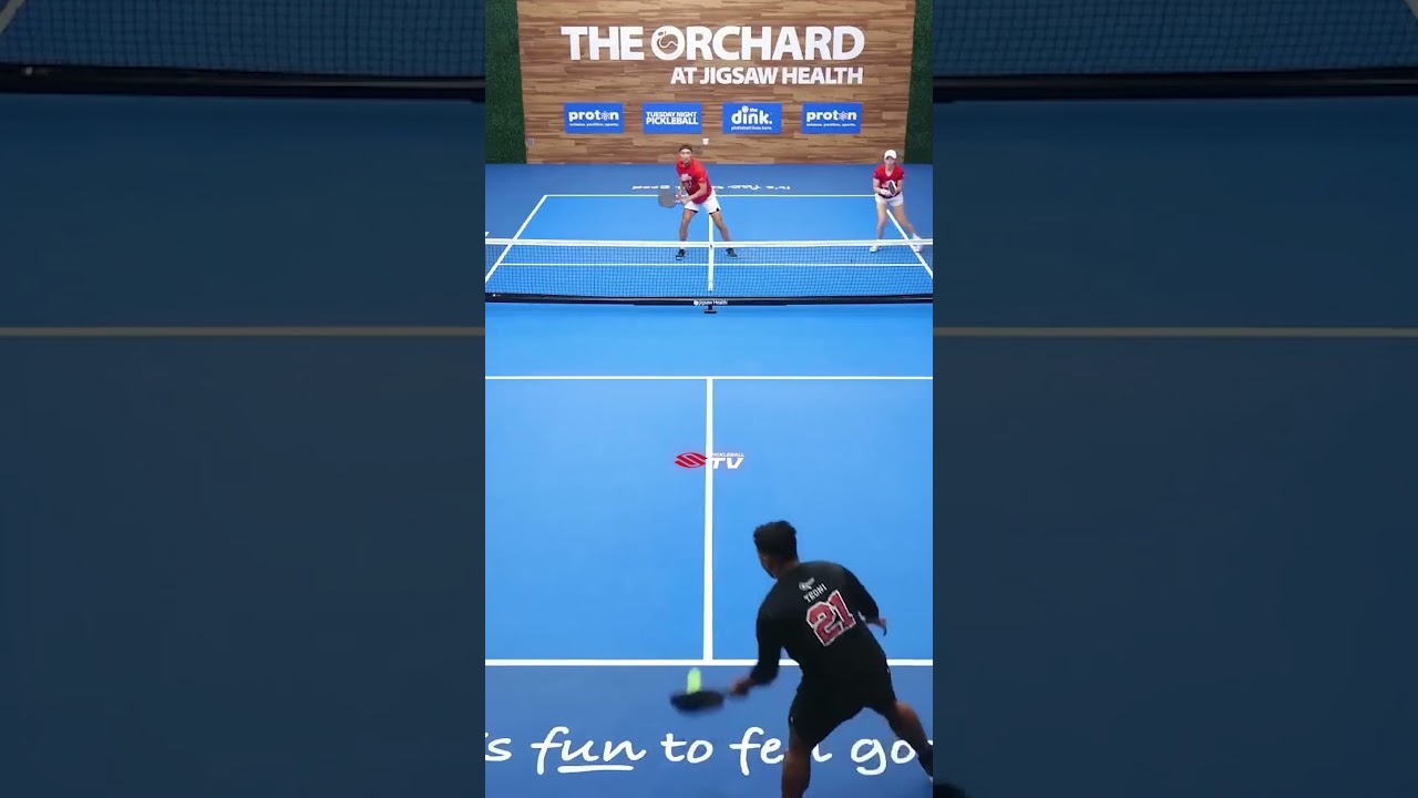 KNOCKOUT POWER 🥊 🔥 #pickleball #pickleballislife #pickleballhighlights