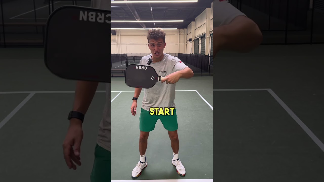 How To Get Lightning Fast Hands In Pickleball! ⚡️🥊 #pickleball #pickleballtips #shorts