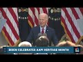 Biden celebrates AAPI heritage month at White House  - 02:49 min - News - Video