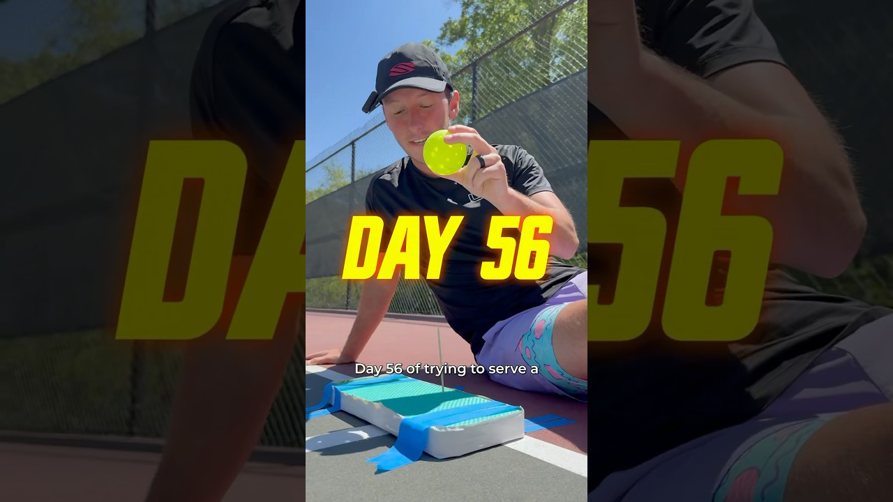 I’ve Been Doing This For 1/7th Of The Year🤯   #pickleball